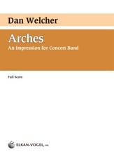 Arches for Concert Band Study Scores sheet music cover